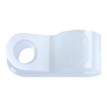 Jandorf Cable Clamp, Nylon, 5/16 in Bundle Dia., Natural 61469